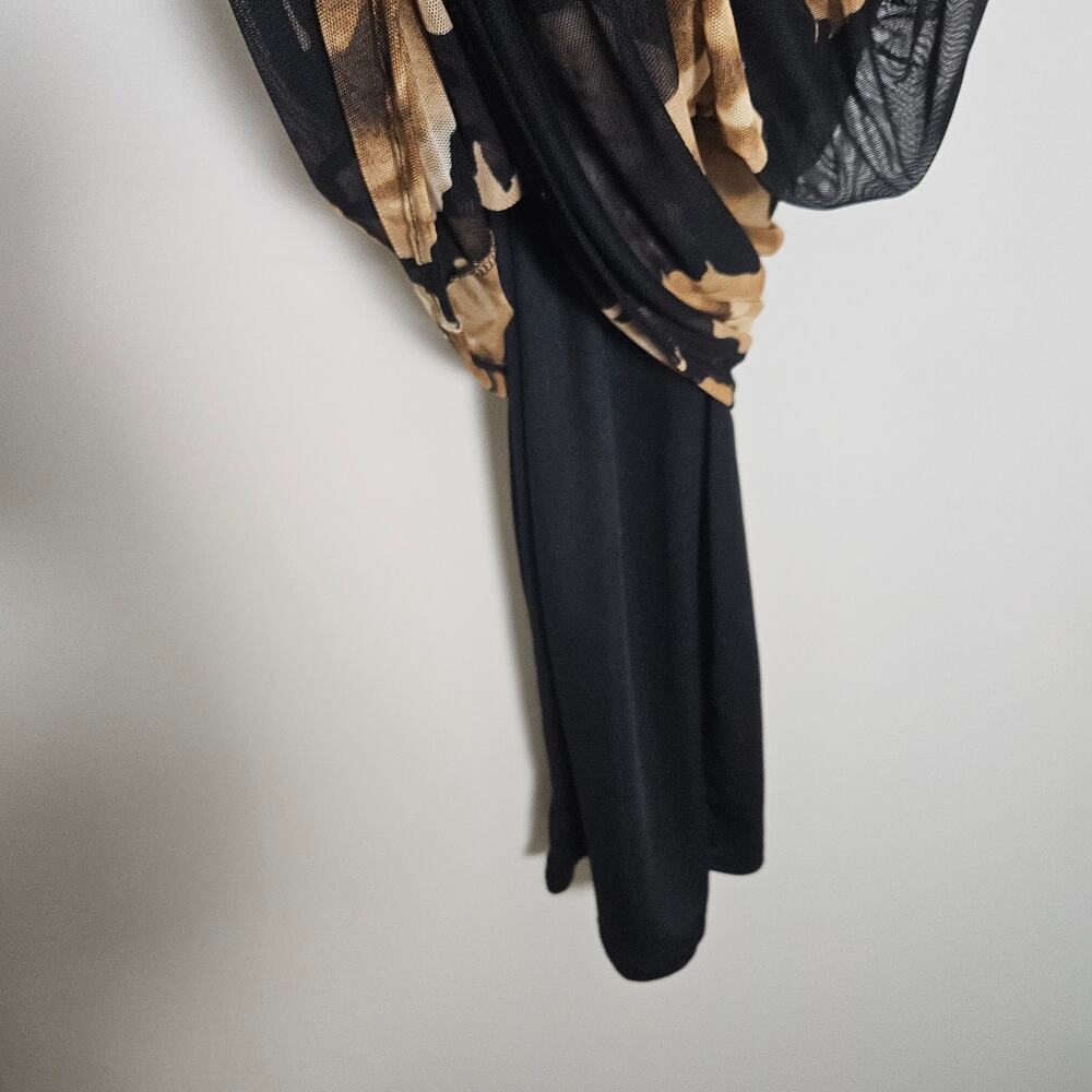 Free Press Sz Medium Shirred Bodycon Dress - Picture 8 of 13